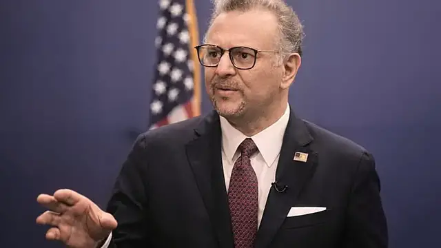 Video thumbnail for US advisor expresses 'cautious optimism' on Libya after talks with Egyptian FM
