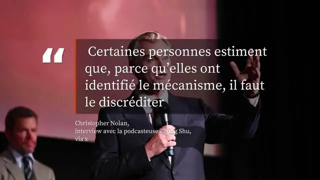 Video thumbnail for Christopher Nolan répond aux «amateurs» qui critiquent «L'Odyssée».