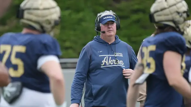 Video thumbnail for Win a Chance to Script Akron Football’s First Play!