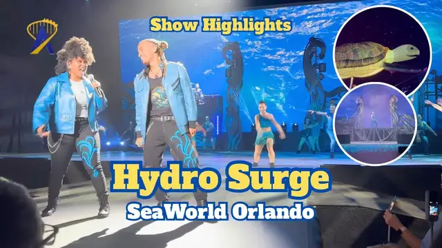 Video thumbnail for Hydro Surge Highlights 2026 From SeaWorld Orlando