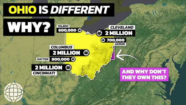 'Video thumbnail for Why Ohio's Population Is So Equally Spread Out'