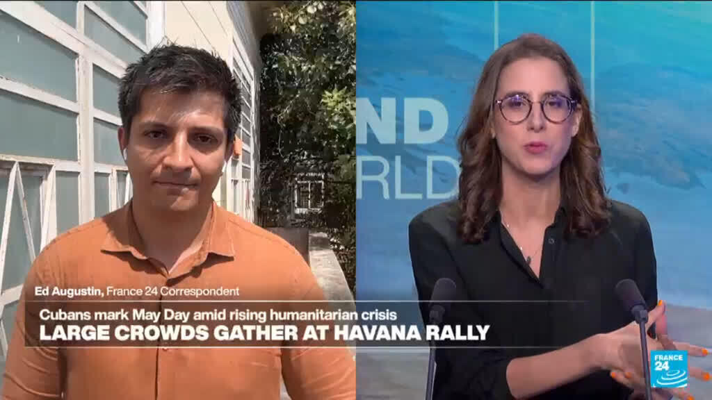 Video thumbnail for Cubans mark May Day amid rising humanitarian crisis