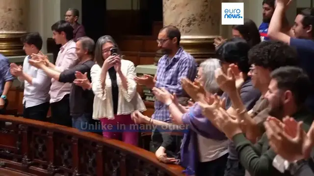 'Video thumbnail for Uruguay becomes first country in Latin America to decriminalise euthanasia'