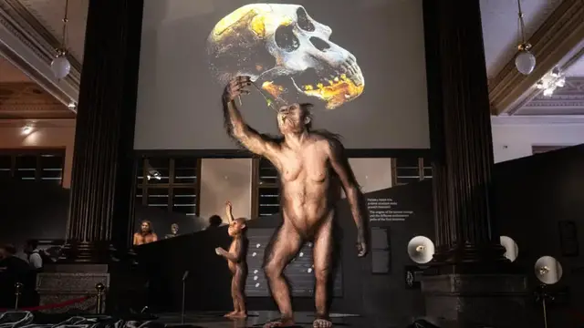 'Video thumbnail for Human ancestor Lucy gets first European showing in Prague'