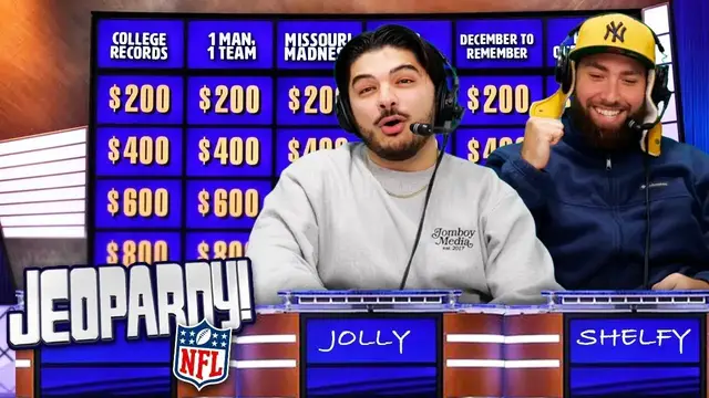 Video thumbnail for CONTROVERSIAL tight game! (NFL Refguess Jeopardy)