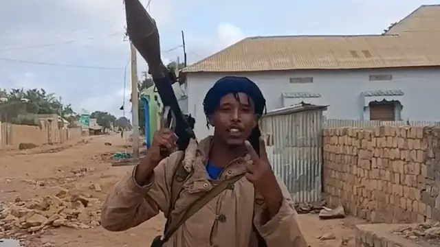Video thumbnail for Fighting between rival forces in Somalia’s Baidoa