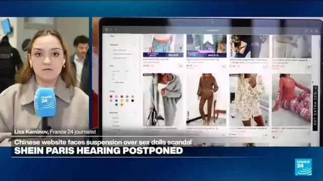 Video thumbnail for Shein Paris hearing postponed until December 5