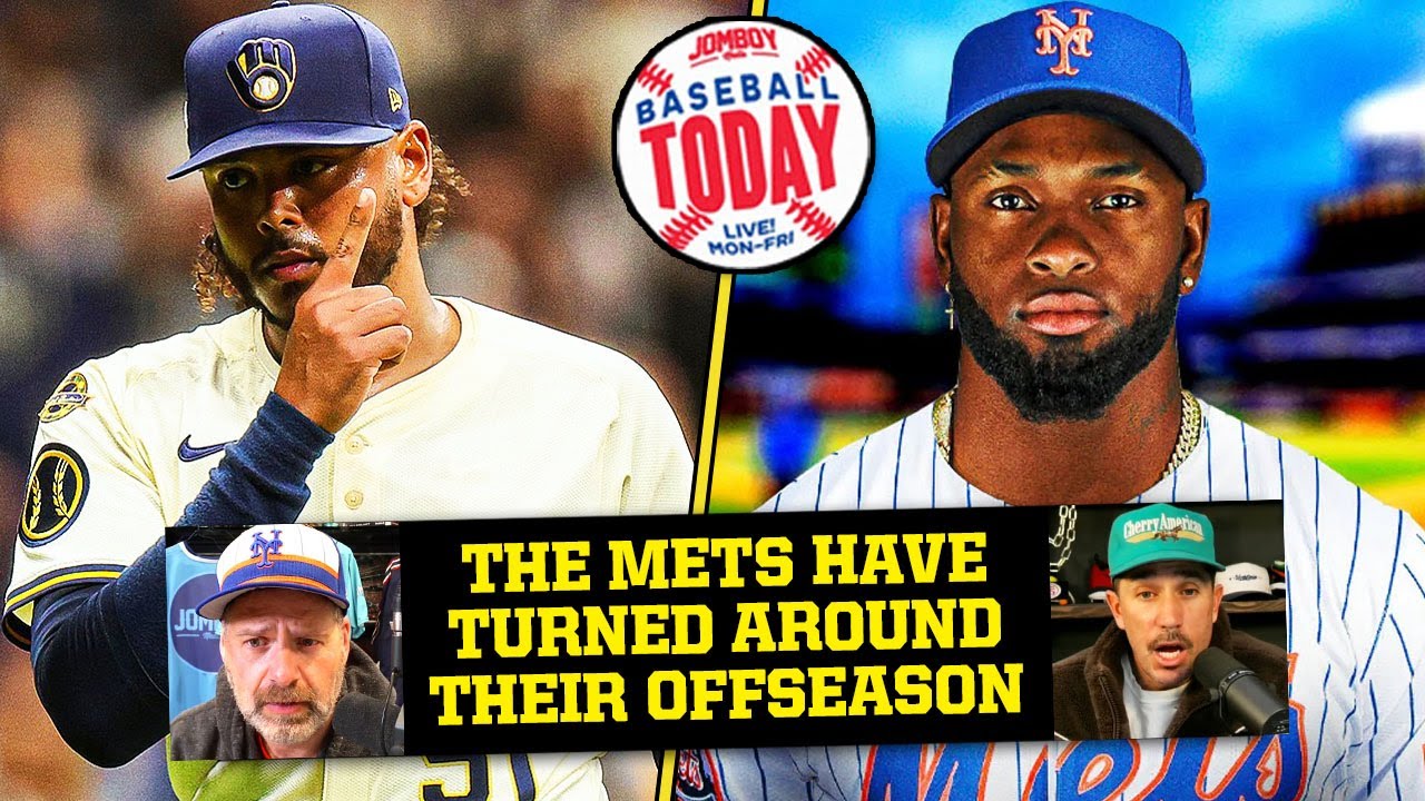 Video thumbnail for Freddy Peralta traded to the Mets who also acquire Luis Robert Jr. | Baseball Today