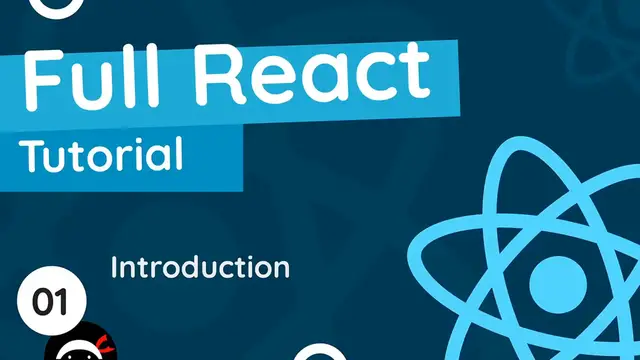 Video thumbnail for Full React Tutorial #1 - Introduction