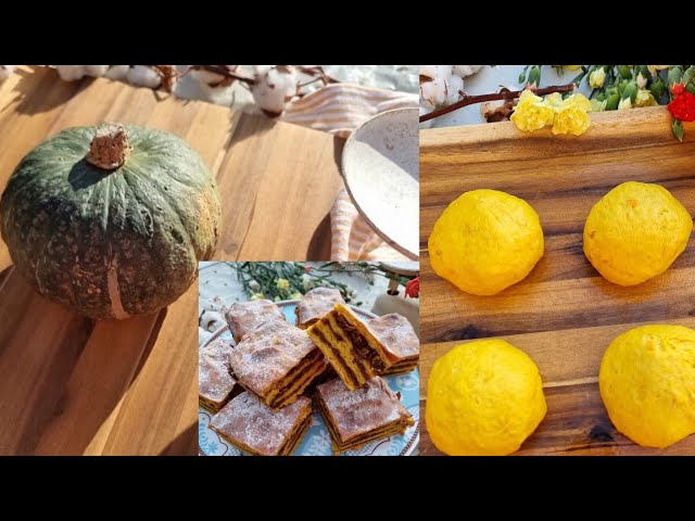 Video thumbnail for Let's make a simple pumpkin 🎃 cake 😉