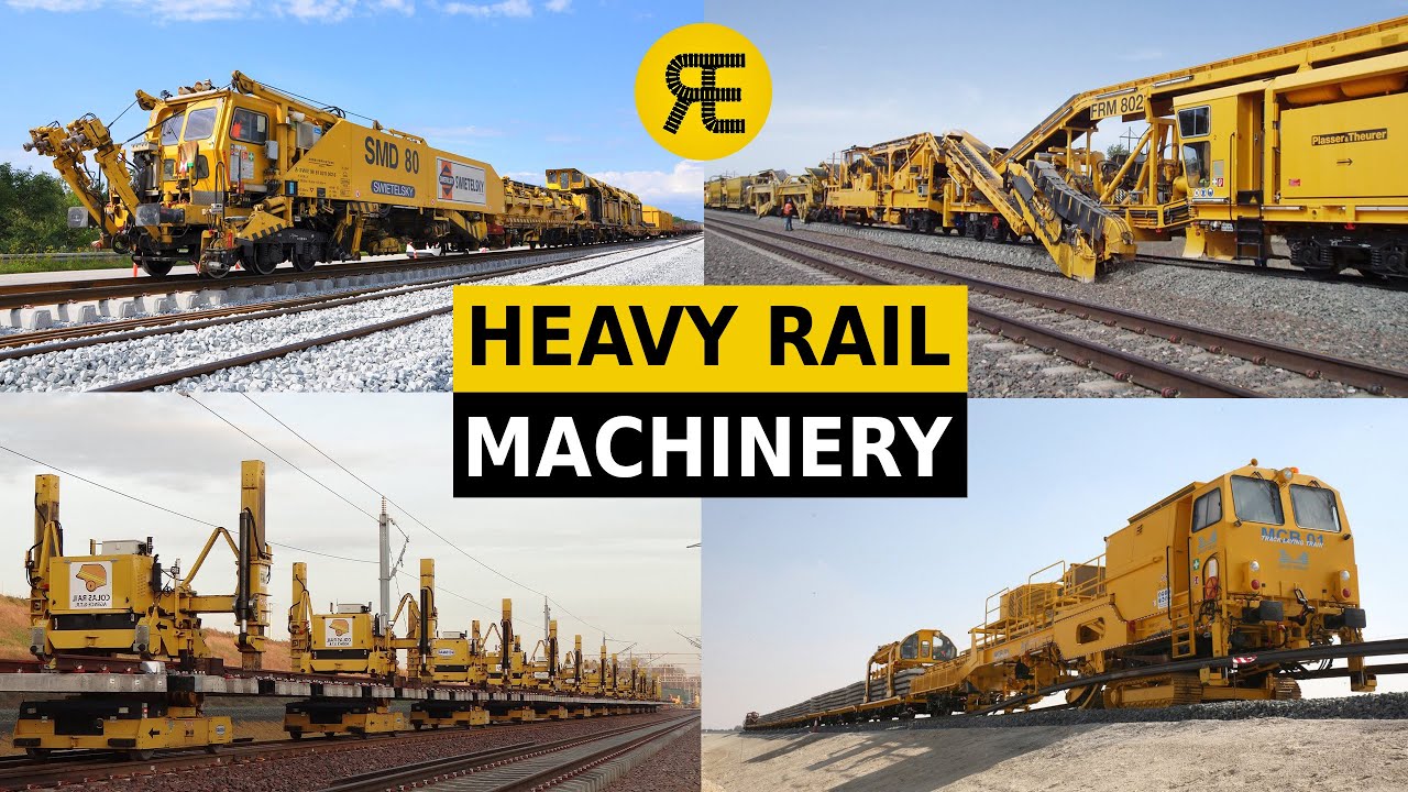 Video thumbnail for Heavy Duty Rail Machinery Explained in 15 Minutes