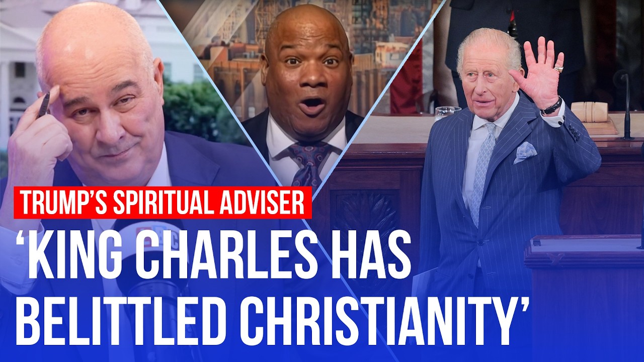 Video thumbnail for What planet do you live on?' Fiery debate over King Charles and Trump