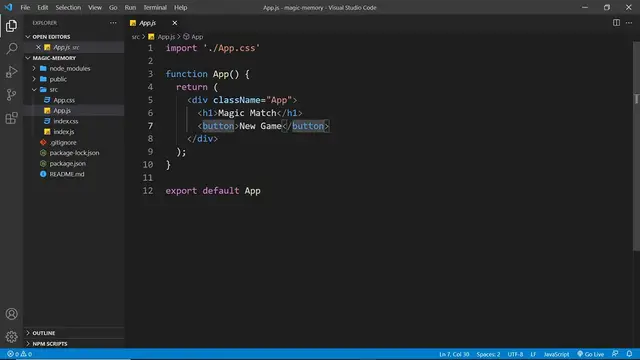Video thumbnail for Build a Memory Game with React #2 - Shuffling Cards