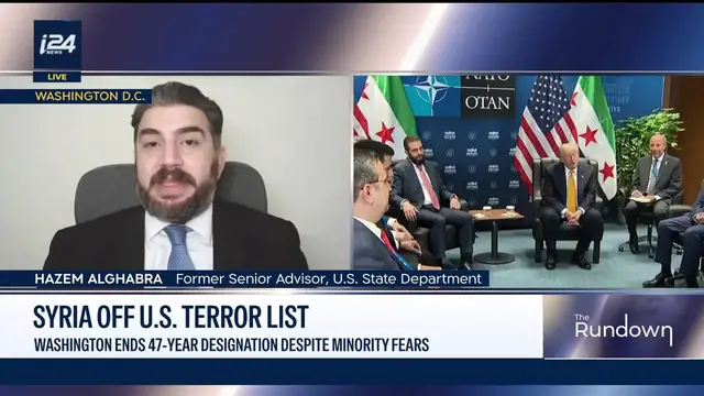 Video thumbnail for Syria off US terror list
