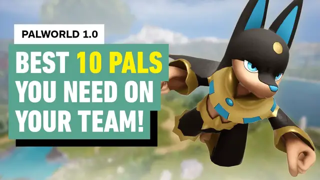 Video thumbnail for 10 Must-Have Pals in Palworld 1.0 (Best Mid & End Game Pals Ranked) | Moxsy Guide