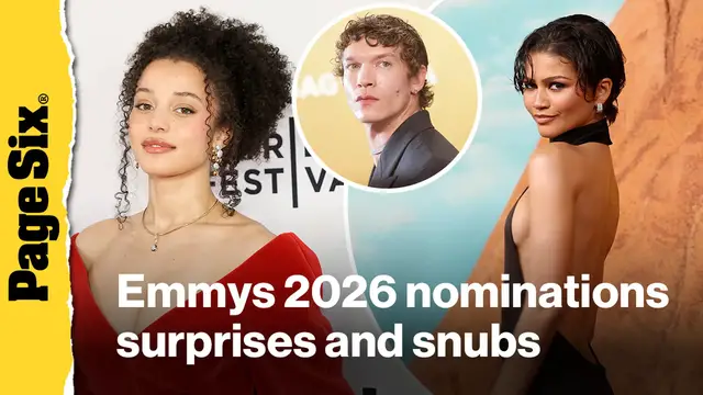 Video thumbnail for Emmys 2026 nominations surprises and snubs: Chase Infiniti, Connor Storrie, more