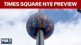 Video thumbnail for 2026 New York City ball drop preview from Times Square
