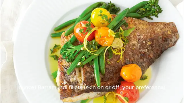 Video thumbnail for Barramundi recipe