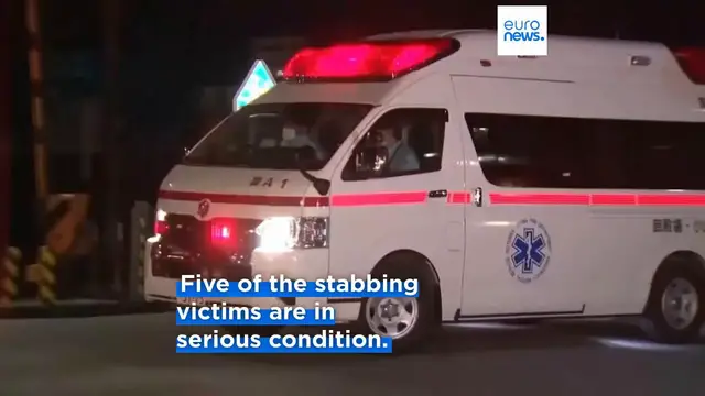 Video thumbnail for At least 15 injured in chemical attack and stabbing at Japan tyre factory