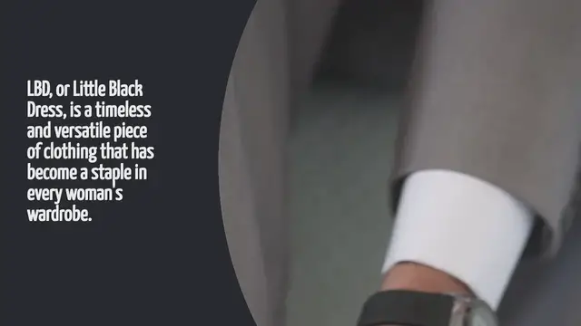 Video thumbnail for What Is Lbd In Fashion