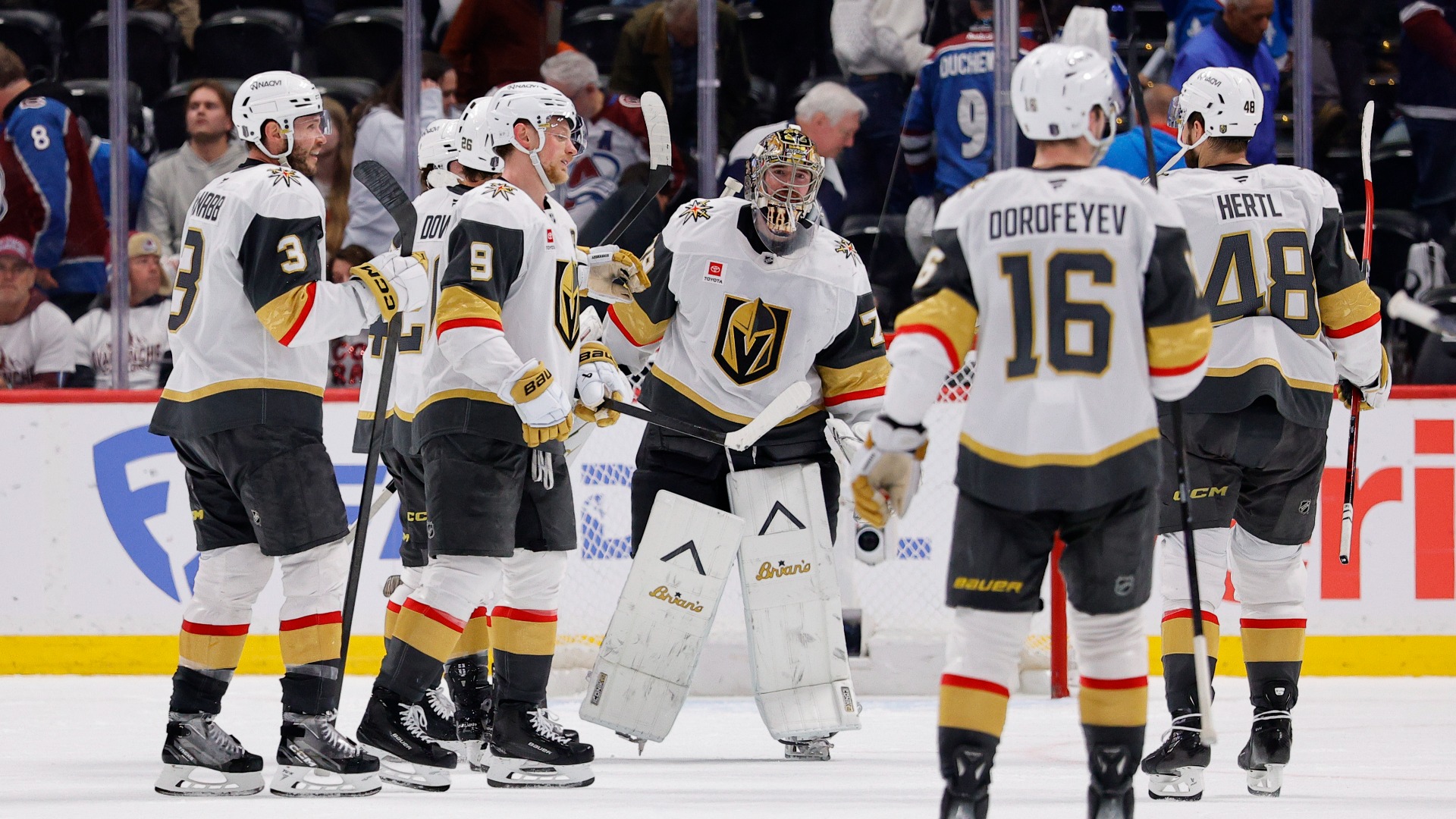 Video thumbnail for Vegas Golden Knights Steal Game One Against Avalanche