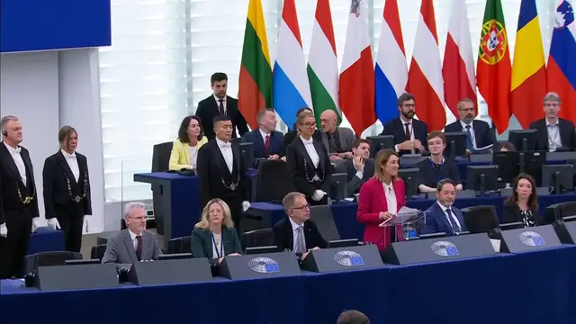 Video thumbnail for US-sanctioned ICC wins top EU human rights award
