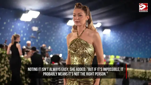 Video thumbnail for Gigi Hadid explains why Bradley Cooper relationship is 'different' to her previous romances