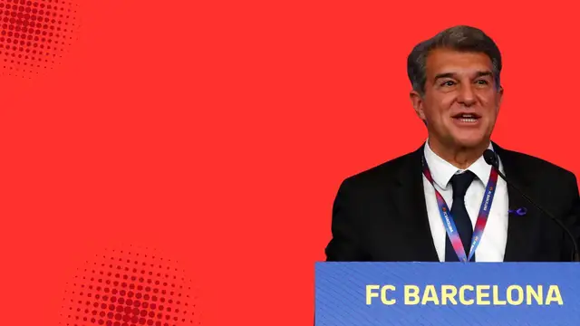 'Video thumbnail for ‘Dream come true’ Barcelona President Laporta hails expanded Camp Nou'