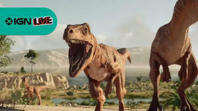 Video thumbnail for Jurassic World Evolution 3 - Official Trailer | IGN Live 2025