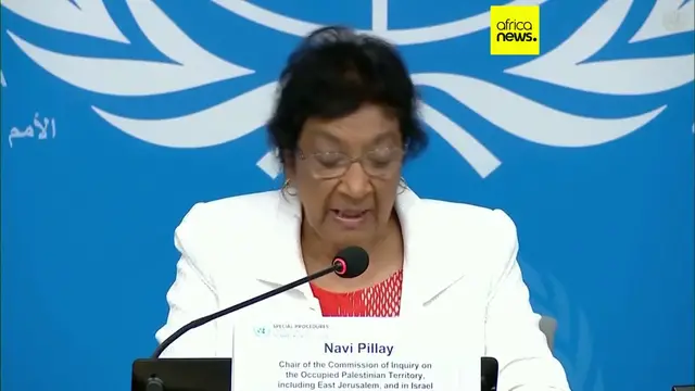 'Video thumbnail for UN inquiry says Israel commits genocide in Gaza, Israel denies claim'