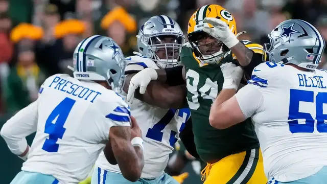 Video thumbnail for Cowboys Struggle as Packers Dominate in Sunday Night Showdown