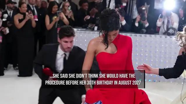 Video thumbnail for Kylie Jenner reveals she wants more plastic surgery.