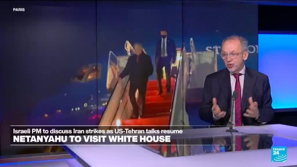 Video thumbnail for Netanyahu to demand expanded Iran talks in White House meeting with Trump