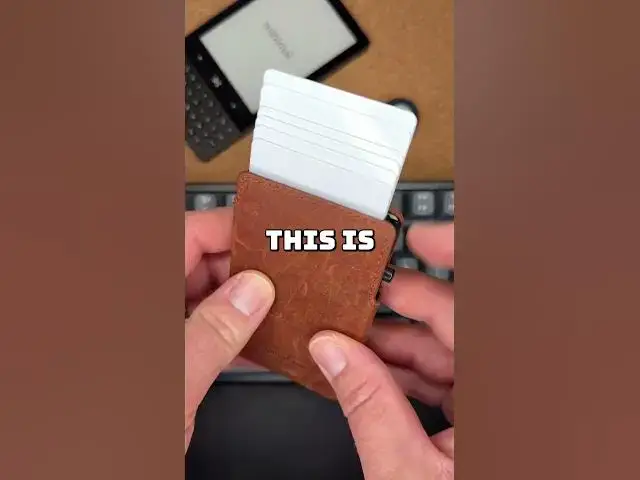 'Video thumbnail for The 5 Best Minimalist Wallets I've Tested in 2025 (Discounts in Comments)'