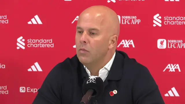 'Video thumbnail for 'Happy with the result' - Slot and Liverpool reverse fortunes with 2-0 win over Villa'