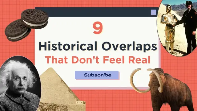 Video thumbnail for Historical Overlaps that Will Make You Question Your Sense of Time | Mental Floss