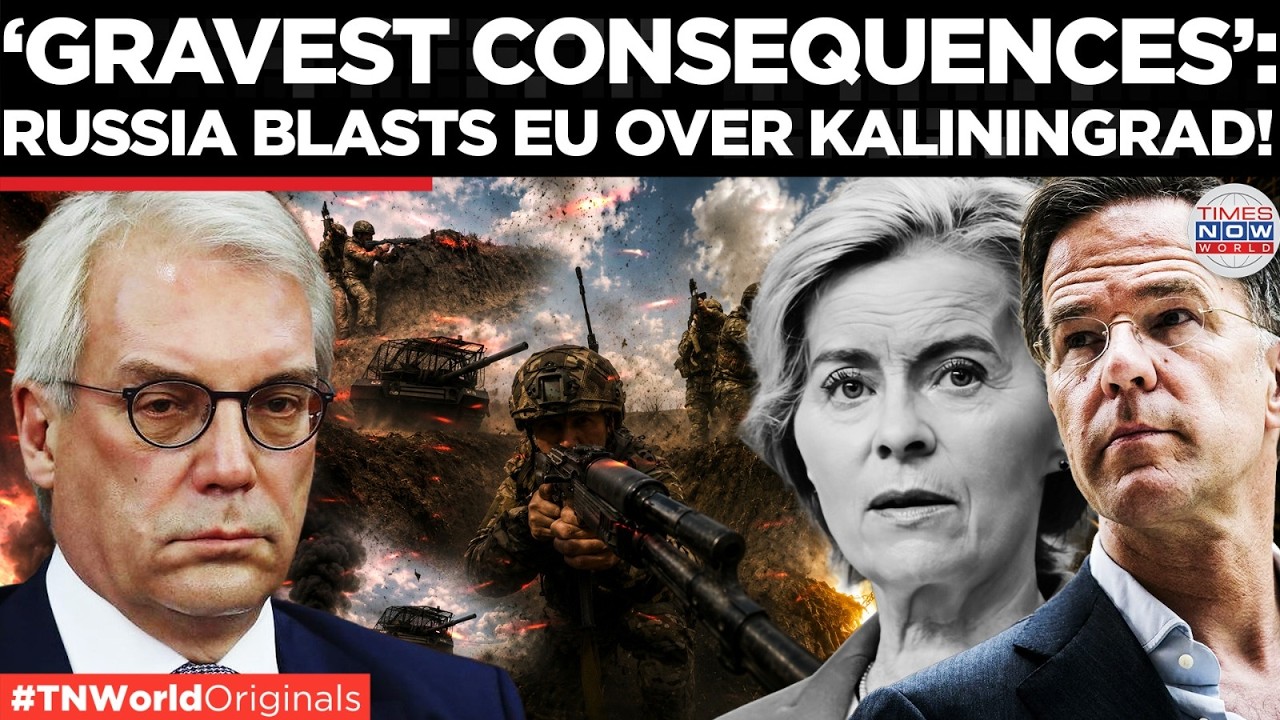 Video thumbnail for KALININGRAD WARNING: Moscow warns NATO over encircling Russia in the North | Times Now World