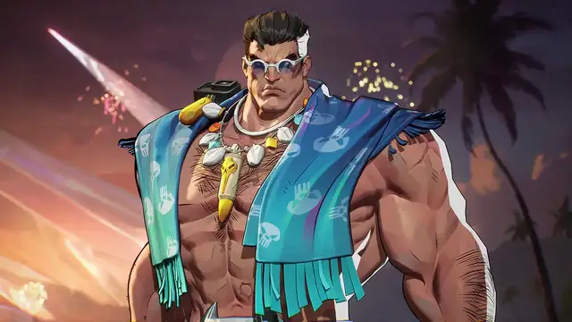 'Video thumbnail for Marvel Rivals - Official The Aqua Arsenal Punisher Costume Trailer'