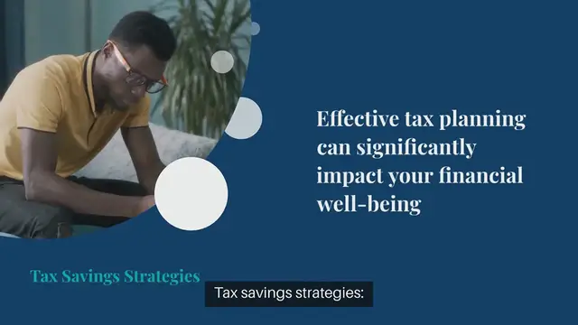Video thumbnail for Tax savings strategies