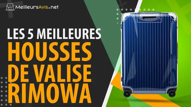 Video thumbnail for ⭐️ MEILLEURE HOUSSE DE VALISE RIMOWA - Avis & Guide d'achat (Comparatif 2021)