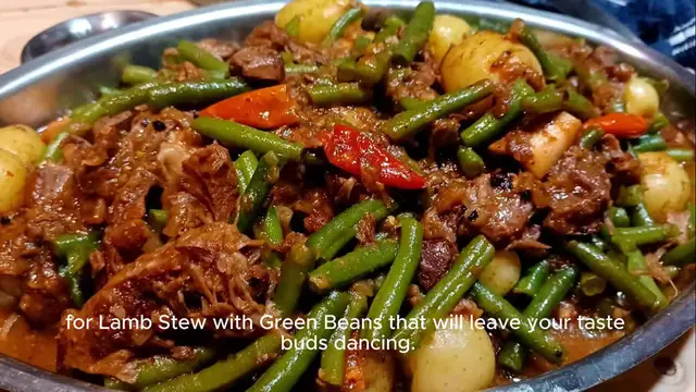 Video thumbnail for Lamb Stew with Green Beans