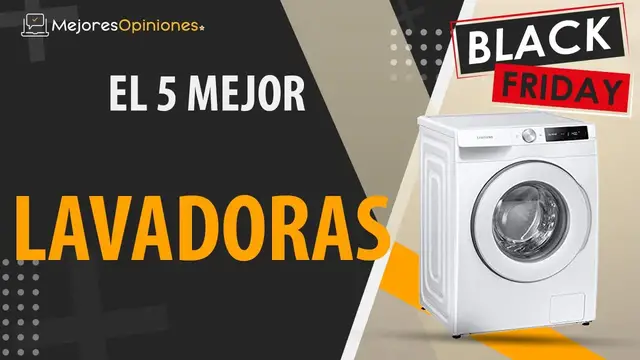 Video thumbnail for 🚩 MEJOR LAVADORA - Black Friday 2021 (Comparación y guía de compra)