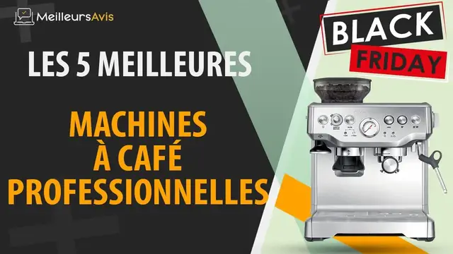 Video thumbnail for 🚩 MEILLEURE MACHINE À CAFÉ PROFESSIONNELLE - Black Friday 2022 (Comparatif & Guide d'achat)