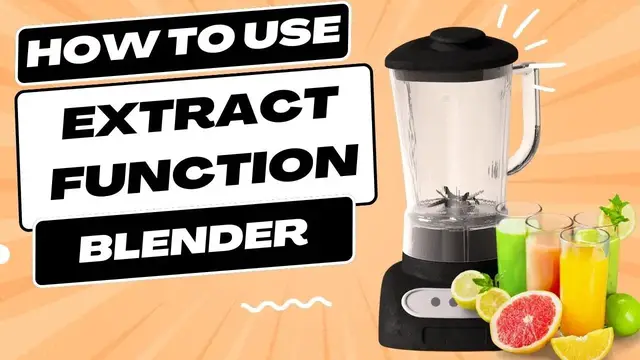 Video thumbnail for How to Use a Blender Extract Function