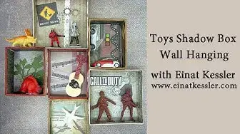 Video thumbnail for Toys Shadow Box Wall Hanging
