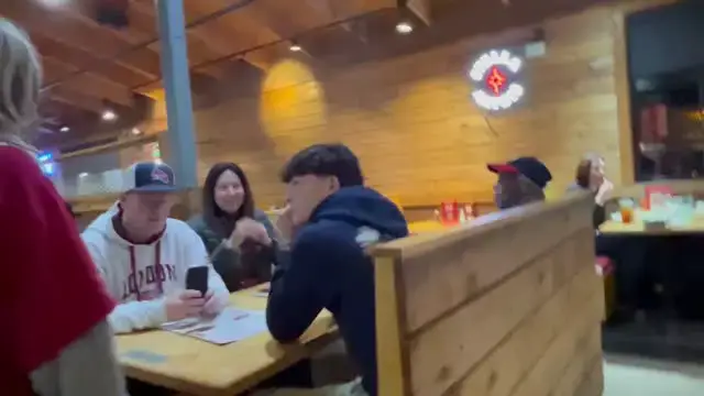 Video thumbnail for Teen In Disguise As Waitress Surprises Long-Distance Boyfriend | Happily TV