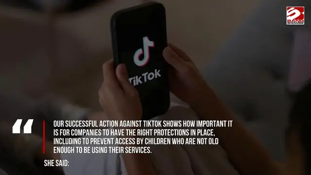 Video thumbnail for TikTok drops appeal against UK fine for allowing underage users on platform.