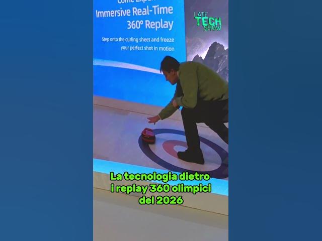 Video thumbnail for Come funzionano i replay 360 gradi delle #olimpiadi