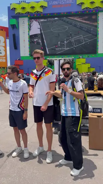 Video thumbnail for Tall German Fan Explains What Football Means