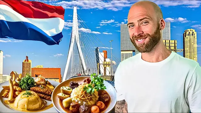 Video thumbnail for 100 Hours in Rotterdam!! (Full Documentary) Dutch Food Marathon In The Netherlands!!